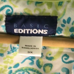 Basic Editions Tops - Women’s basic editions size 3x Basic Editions Tops - Women’s basic editions size 3x